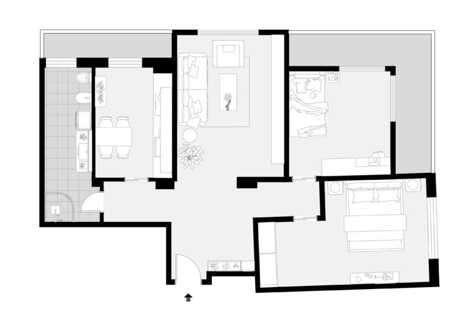 Appartamento in condominio di 3 locali MILANO di 96 mq