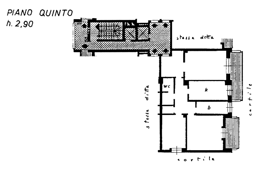 Appartamento in condominio di 3 locali MILANO di 114 mq