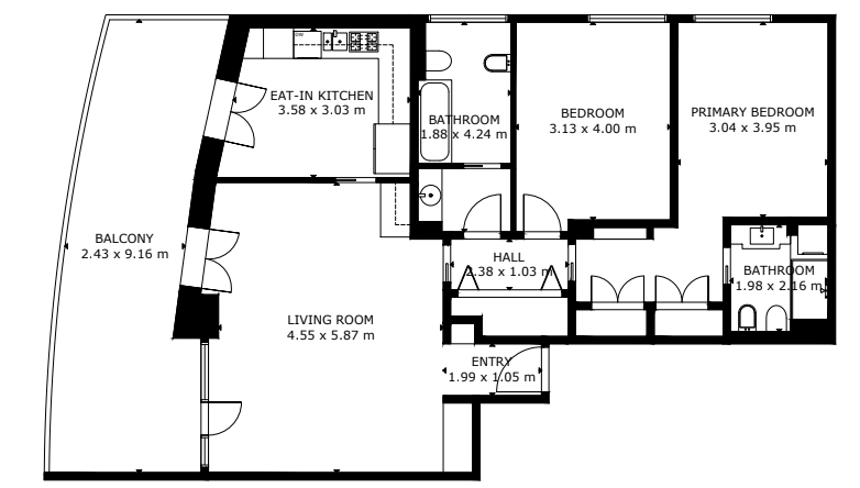 Appartamento in condominio di 3 locali MILANO di 113 mq