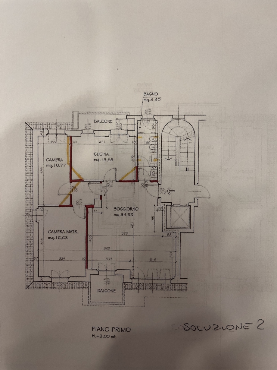 Appartamento in condominio di 3 locali MILANO di 105 mq