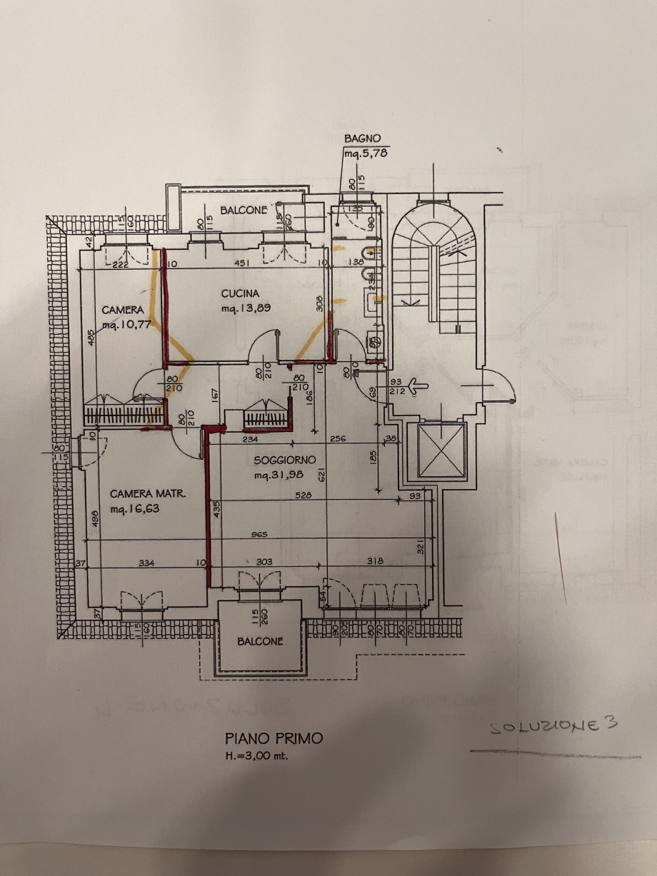 Appartamento in condominio di 3 locali MILANO di 105 mq