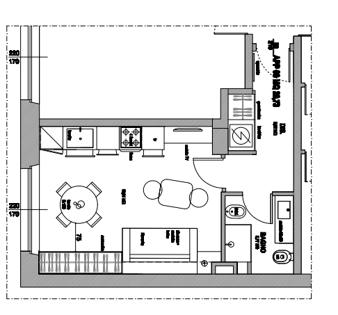 Appartamento in condominio di 1 locale MILANO  di 37 mq